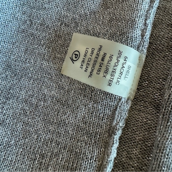 Calvin Klein Gray Midi Dress with Cowl Neck - Picture 5 of 5